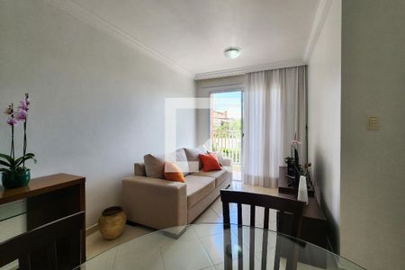 Sala  de apartamento à venda com 2 quartos, 54m² em Conjunto Residencial Pombeva, São Bernardo do Campo