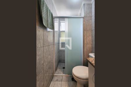 Banheiro  de apartamento à venda com 2 quartos, 54m² em Assunção, São Bernardo do Campo