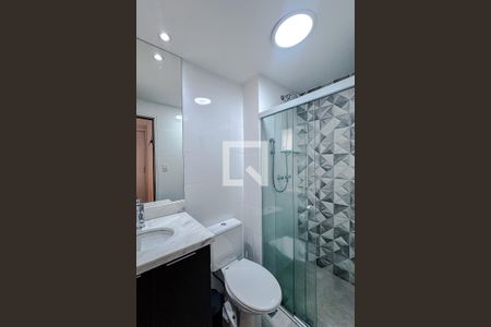 Banheiro da Suíte de apartamento para alugar com 1 quarto, 33m² em Brás, São Paulo