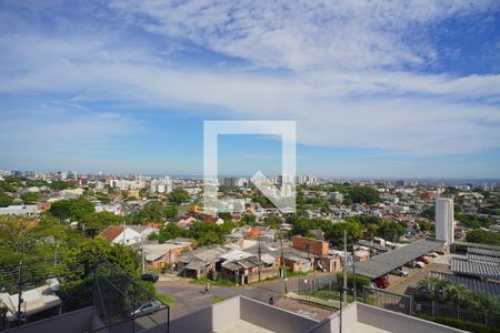 Quarto suíte _Vista  de apartamento para alugar com 2 quartos, 50m² em Jardim Sabará, Porto Alegre
