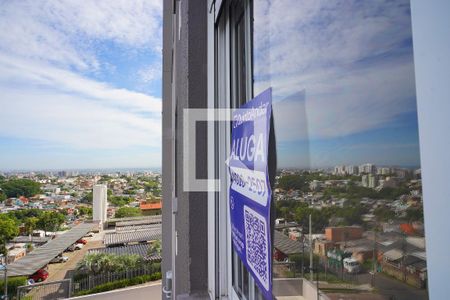 Quarto suíte _Vista  de apartamento para alugar com 2 quartos, 50m² em Jardim Sabará, Porto Alegre