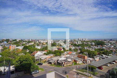 Sala _Vista  de apartamento para alugar com 2 quartos, 50m² em Jardim Sabará, Porto Alegre