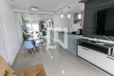 Sala de apartamento à venda com 1 quarto, 50m² em Vila Andrade, São Paulo