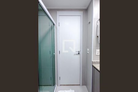 Banheiro de kitnet/studio para alugar com 1 quarto, 20m² em Paraíso, São Paulo