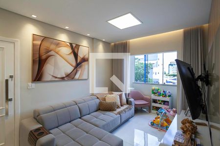 Sala de apartamento à venda com 3 quartos, 93m² em Novo Eldorado, Contagem