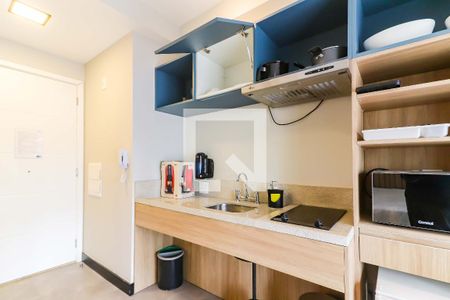 Studio - Quarto / Cozinha de kitnet/studio para alugar com 1 quarto, 30m² em Butantã, São Paulo