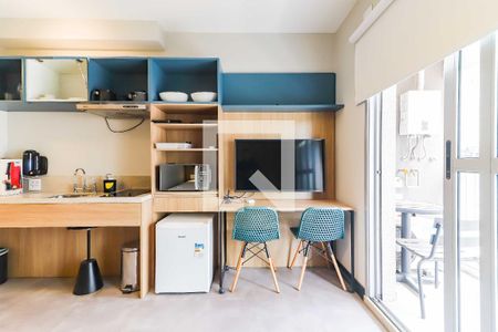 Studio - Quarto / Cozinha de kitnet/studio para alugar com 1 quarto, 30m² em Butantã, São Paulo