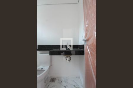 Banheiro da Suíte de apartamento à venda com 2 quartos, 51m² em Jardim Leblon, Belo Horizonte