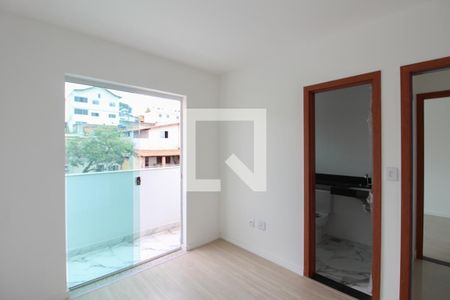Suíte de apartamento à venda com 2 quartos, 51m² em Jardim Leblon, Belo Horizonte