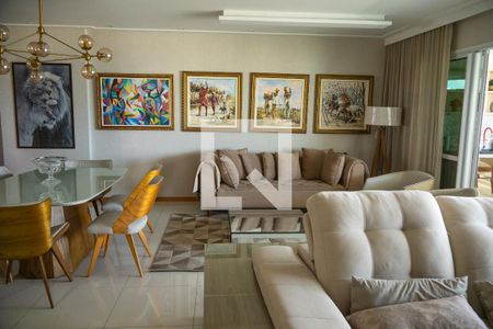 Sala de apartamento para alugar com 3 quartos, 140m² em Pituaçu, Salvador