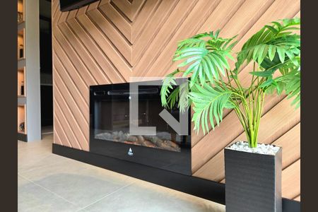 Sala - Lareira de apartamento para alugar com 1 quarto, 60m² em Vila Olímpia, São Paulo