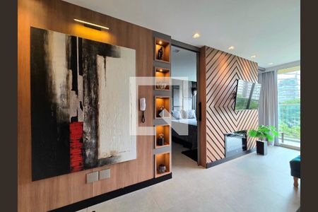 Sala de apartamento para alugar com 1 quarto, 60m² em Vila Olímpia, São Paulo