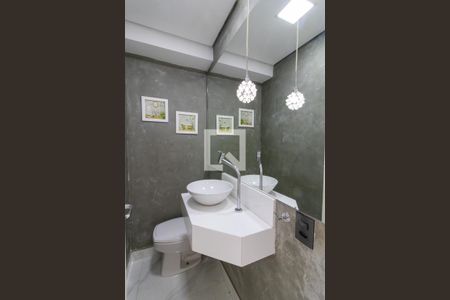 Lavabo de casa de condomínio para alugar com 3 quartos, 95m² em Parque São Quirino, Campinas