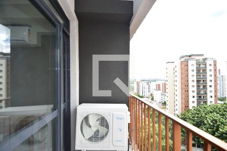 varanda Sala de kitnet/studio à venda com 1 quarto, 28m² em Pinheiros, São Paulo