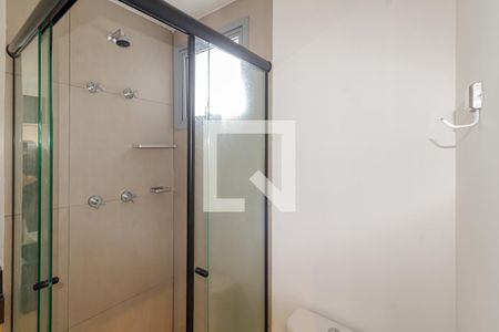 Banheiro de kitnet/studio para alugar com 1 quarto, 25m² em Vila Olímpia, São Paulo