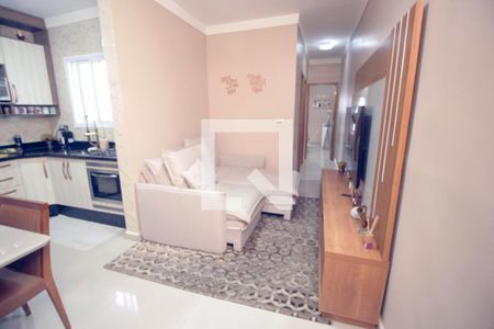 Sala de apartamento à venda com 2 quartos, 100m² em Jardim Paraiso, Santo André