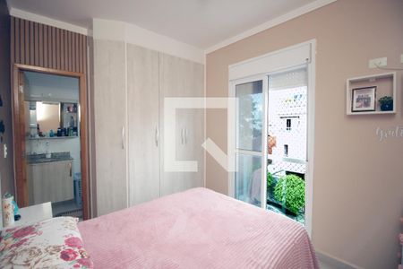 Suite de apartamento à venda com 2 quartos, 100m² em Jardim Paraiso, Santo André