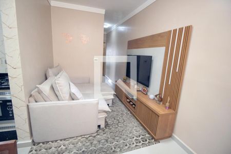 Sala de apartamento à venda com 2 quartos, 100m² em Jardim Paraiso, Santo André