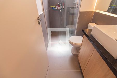 Banheiro da Suíte 1 de apartamento à venda com 3 quartos, 120m² em Ipiranga, São Paulo