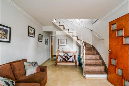 Sala de casa à venda com 4 quartos, 171m² em Jardim Jamaica, Santo André