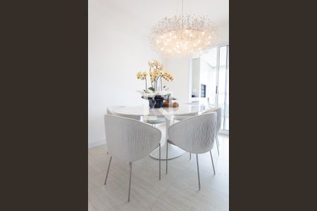 Sala de Jantar de apartamento à venda com 3 quartos, 112m² em Vila da Serra, Nova Lima