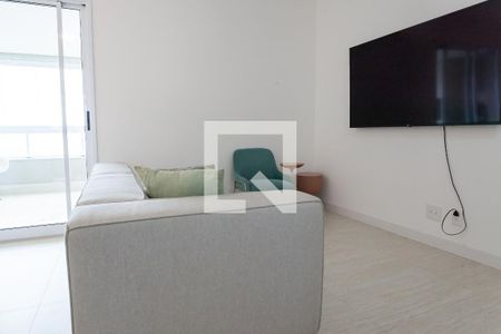 Sala de TV de apartamento à venda com 3 quartos, 112m² em Vila da Serra, Nova Lima