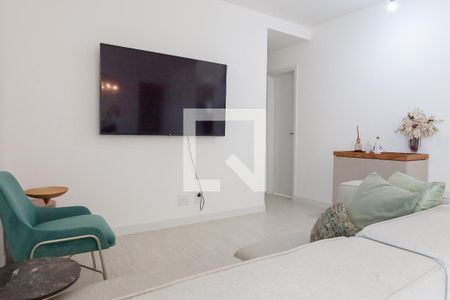 Sala de TV de apartamento à venda com 3 quartos, 112m² em Vila da Serra, Nova Lima