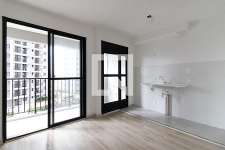 Sala/Cozinha de apartamento para alugar com 2 quartos, 42m² em Vila Campanela, São Paulo