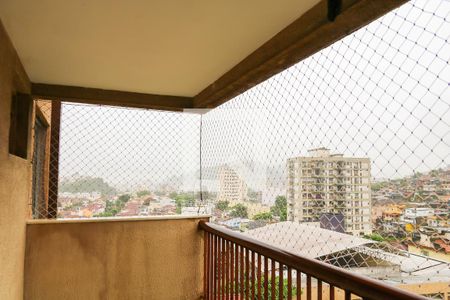 Varanda da Sala de apartamento para alugar com 3 quartos, 78m² em Lins de Vasconcelos, Rio de Janeiro