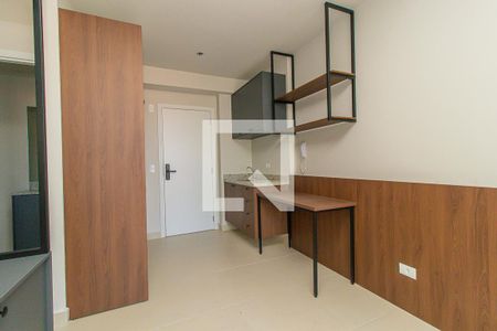 Sala/Cozinha de kitnet/studio para alugar com 1 quarto, 25m² em Água Verde, Curitiba