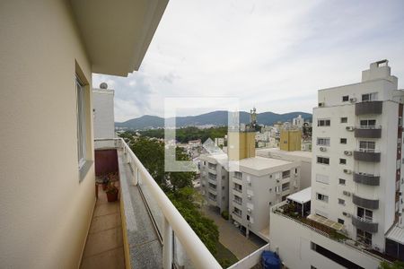 Sala - vista de apartamento para alugar com 2 quartos, 85m² em Córrego Grande, Florianópolis
