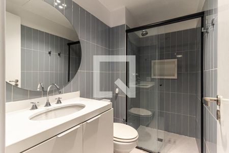 Banheiro de kitnet/studio para alugar com 1 quarto, 35m² em Campos Elíseos, São Paulo