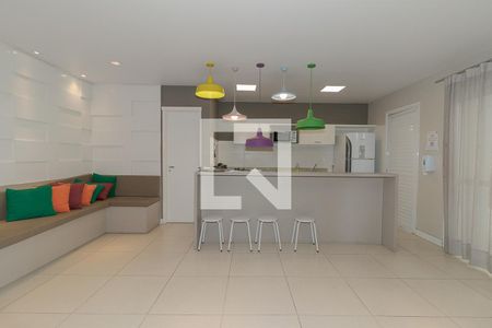 Área comum - Salão de festas de apartamento à venda com 3 quartos, 75m² em Jardim Carvalho, Porto Alegre