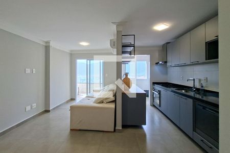 Sala/Cozinha de apartamento para alugar com 1 quarto, 50m² em Real, Praia Grande