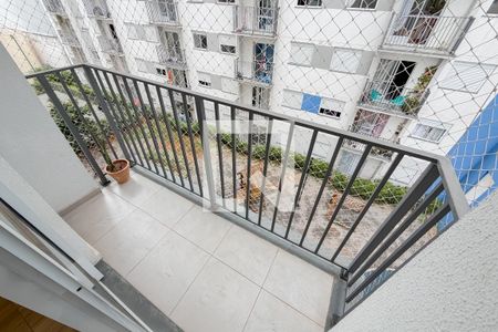 Varanda da Sala de apartamento para alugar com 2 quartos, 40m² em Cambuci, São Paulo