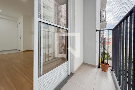 Varanda da Sala de apartamento para alugar com 2 quartos, 40m² em Cambuci, São Paulo