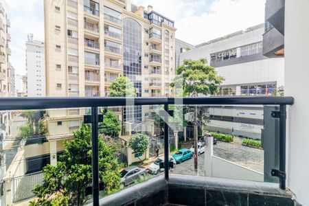 Varanda de apartamento à venda com 1 quarto, 39m² em Jardim Paulista, São Paulo