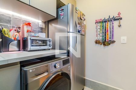 Cozinha de apartamento à venda com 1 quarto, 39m² em Jardim Paulista, São Paulo
