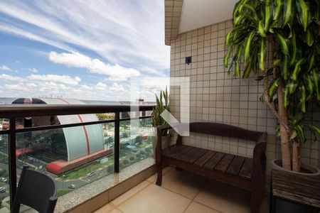 Sacada de apartamento para alugar com 1 quarto, 45m² em Quadra 5, Brasília