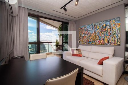 Sala de apartamento para alugar com 1 quarto, 45m² em Quadra 5, Brasília