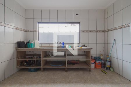 Cozinha de casa para alugar com 1 quarto, 65m² em Jardim Itapeva, Mauá