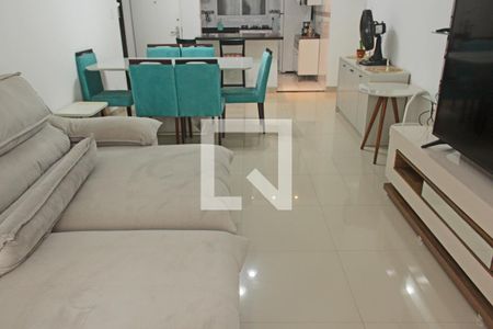 Sala de apartamento para alugar com 3 quartos, 150m² em Boqueirão, Santos