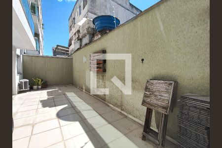 Quintal de apartamento à venda com 2 quartos, 90m² em Tijuca, Rio de Janeiro
