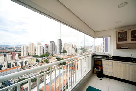 Varanda de apartamento à venda com 2 quartos, 63m² em Tatuapé, São Paulo