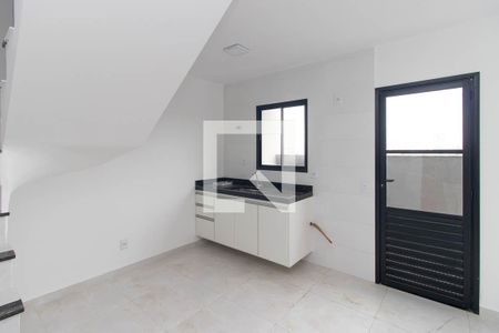 Sala/Cozinha de apartamento para alugar com 2 quartos, 60m² em Vila Isolina Mazzei, São Paulo