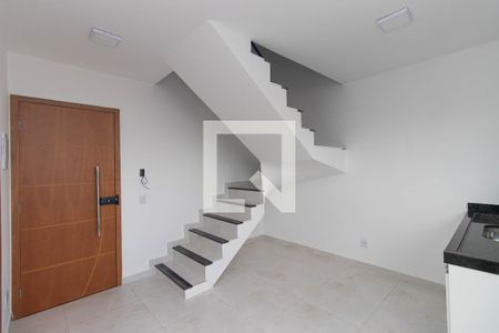 Sala/Cozinha de apartamento para alugar com 2 quartos, 60m² em Vila Isolina Mazzei, São Paulo