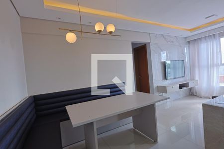 Sala de apartamento para alugar com 2 quartos, 65m² em Vila Rosa, Goiânia