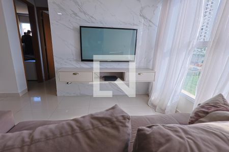 Sala de apartamento para alugar com 2 quartos, 65m² em Vila Rosa, Goiânia