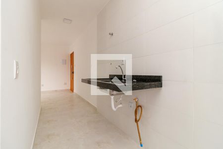 Sala/Cozinha de casa de condomínio para alugar com 2 quartos, 41m² em Vila Isolina Mazzei, São Paulo