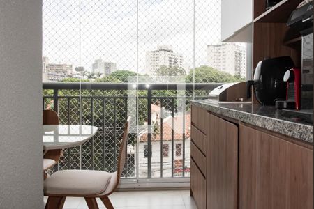 Varanda gourmet de apartamento à venda com 2 quartos, 52m² em Vila Clementino, São Paulo